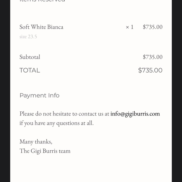 Gigi Burris CUSTOM MADE BRIDAL HAT - Picture 10 of 10